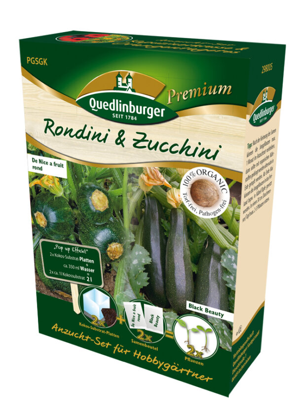 Anzucht-Set Rondini & Zucchini 