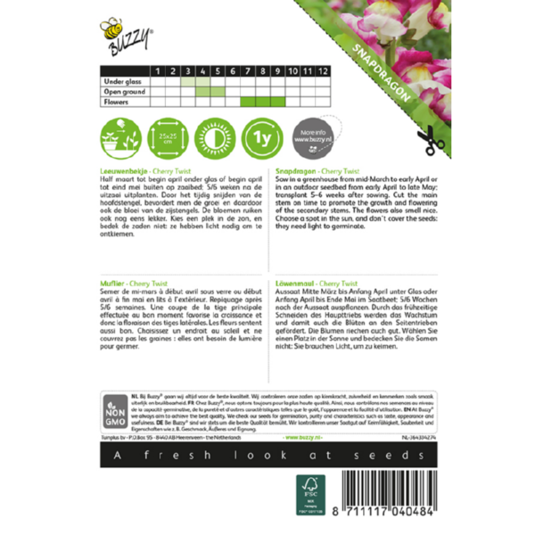 Löwenmaul - Cherry Twist – Bild 2
