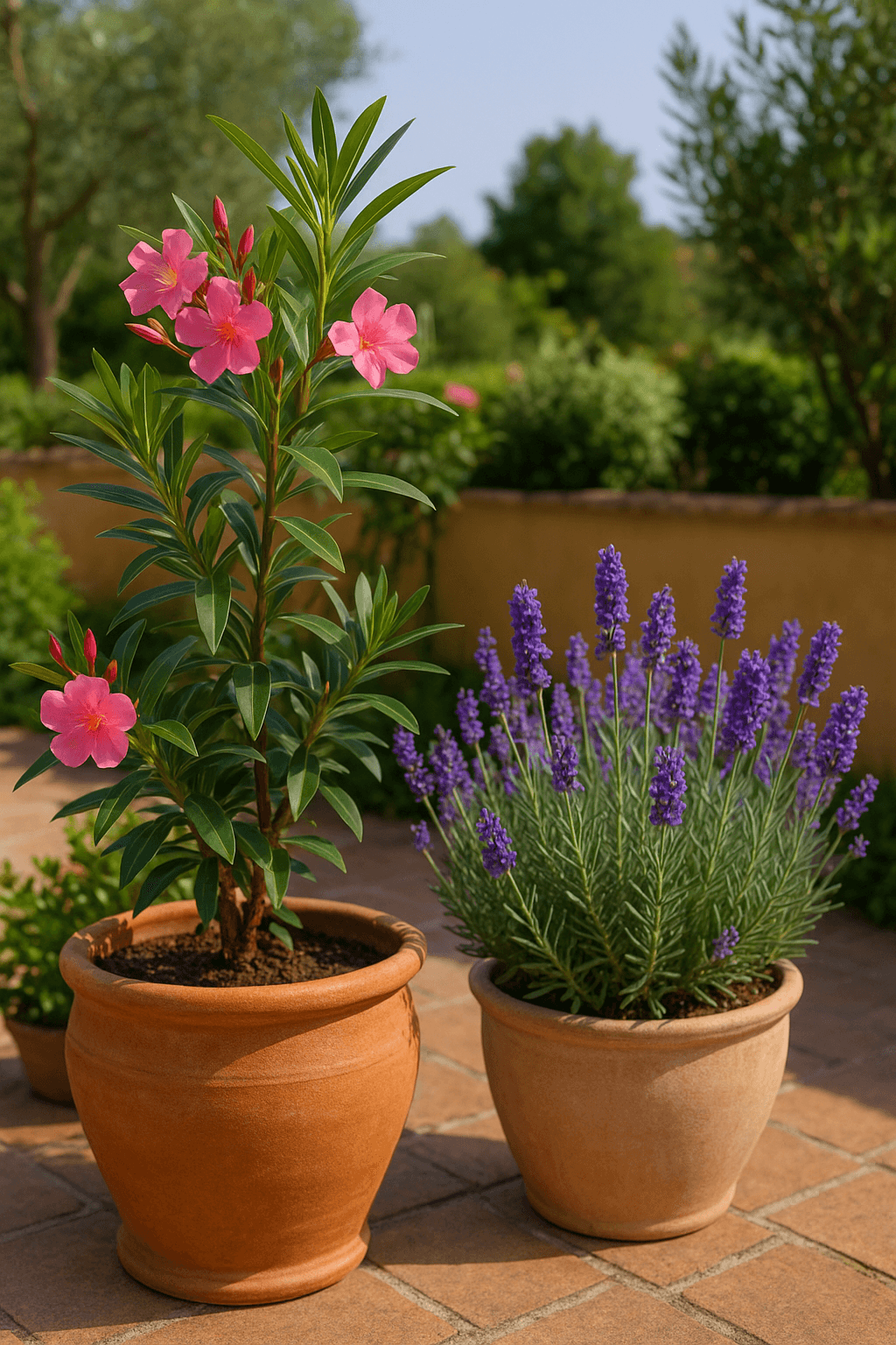 Zierpflanzen im Garten