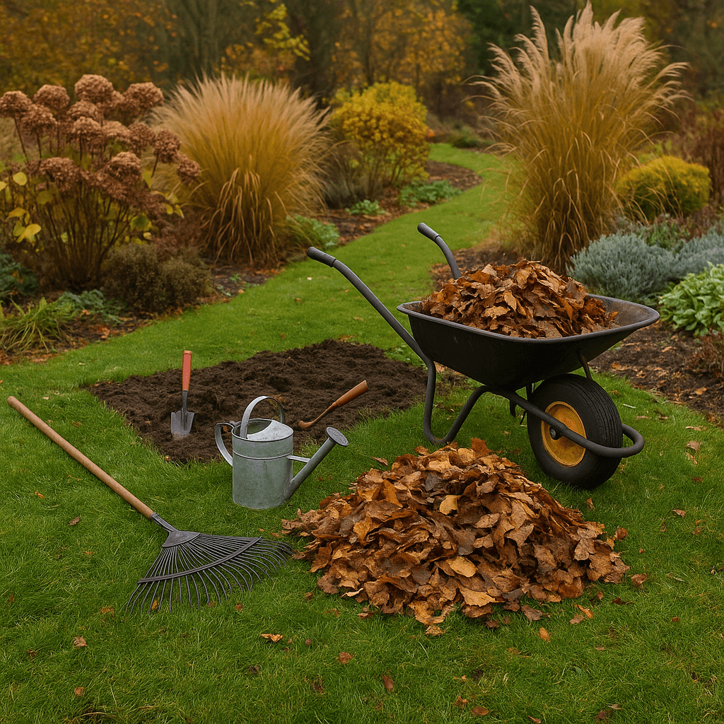 Gartenarbeit im November