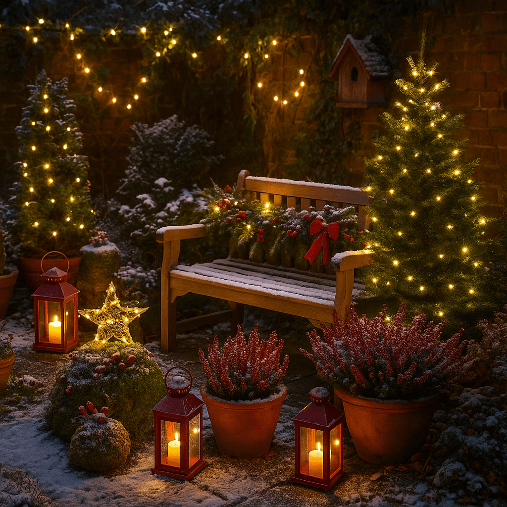 Weihnachtsgarten in Wiesbaden